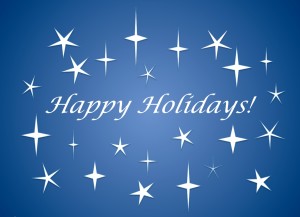 Studio Closed - Holiday Vacation Dec. 20th - Jan. 1st (Limited Fitness Classes will be held)